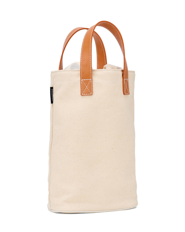 "Tuscany" Canvas Double Wine Tote (Personalizable)
