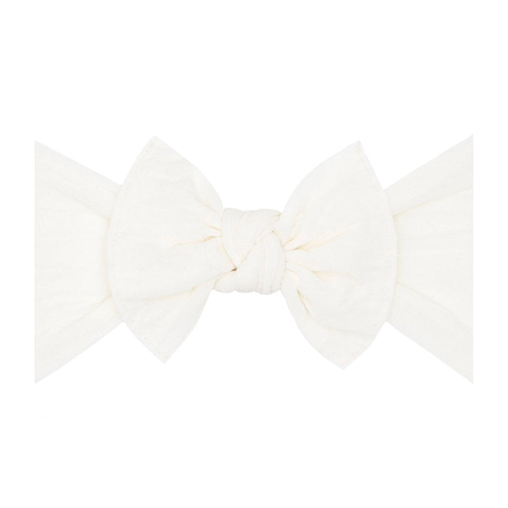 THE KNOT Soft nylon headband: ivory