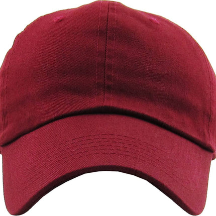 Blank Low Profile Cotton Baseball Cap