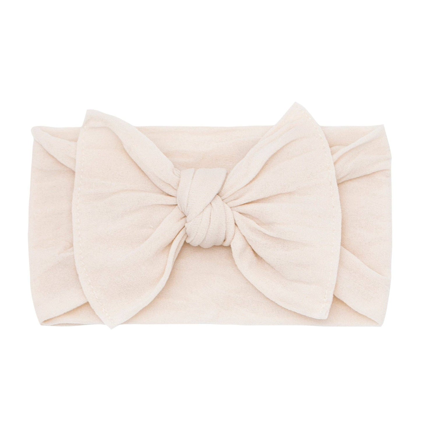 THE KNOT Soft nylon headband: oatmeal