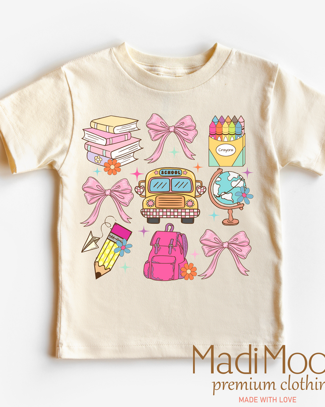 Cute Girls School Shirt - Back To School Shirt