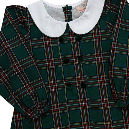Green Christmas Tartan Dress