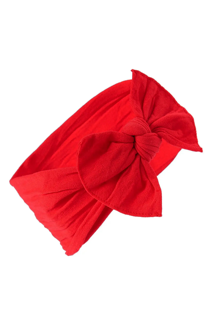 THE KNOT Soft nylon headband: cherry red