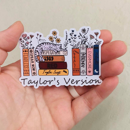 Taylor Swift Book 5 Sticker/Magnet: Glossy Vinyl