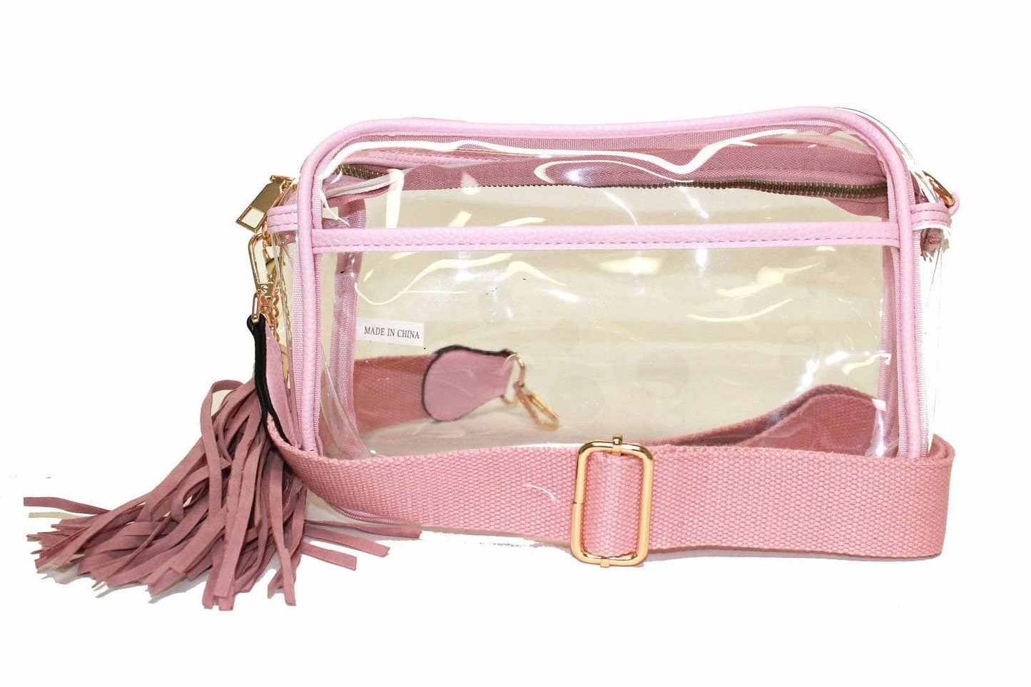 Personalized Game Day Clear Crossbody Bag