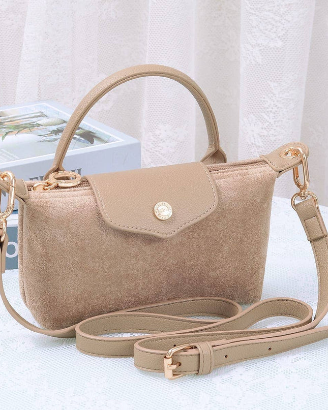 Penny Suede Mini Crossbody Bag