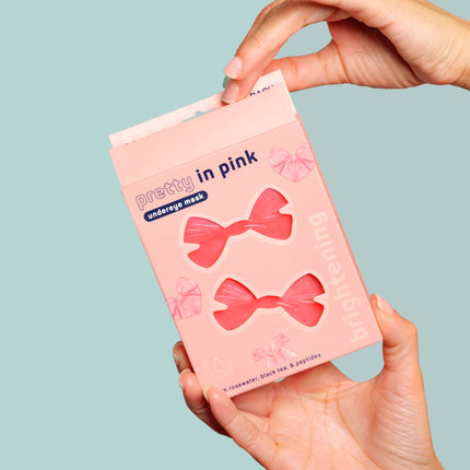 Valentine’s Day Pretty in Pink Brightening Undereye Masks