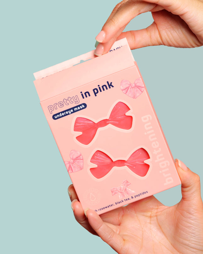 Valentine’s Day Pretty in Pink Brightening Undereye Masks