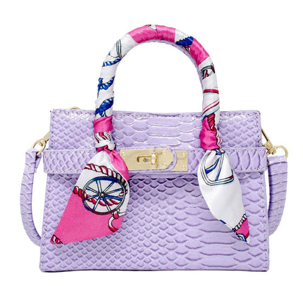 Crocodile Scarf Handbag