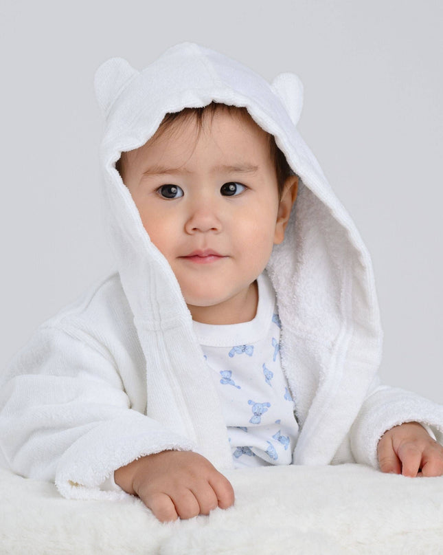 Essentials White Bathrobe