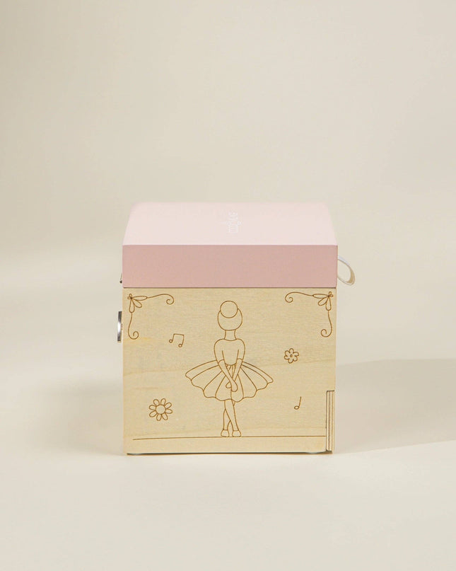 Wooden Musical Souvenir Box - Ballerina