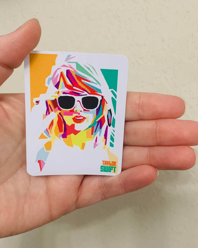 Taylor Swift 5 Sticker/Magnet: Glossy Vinyl