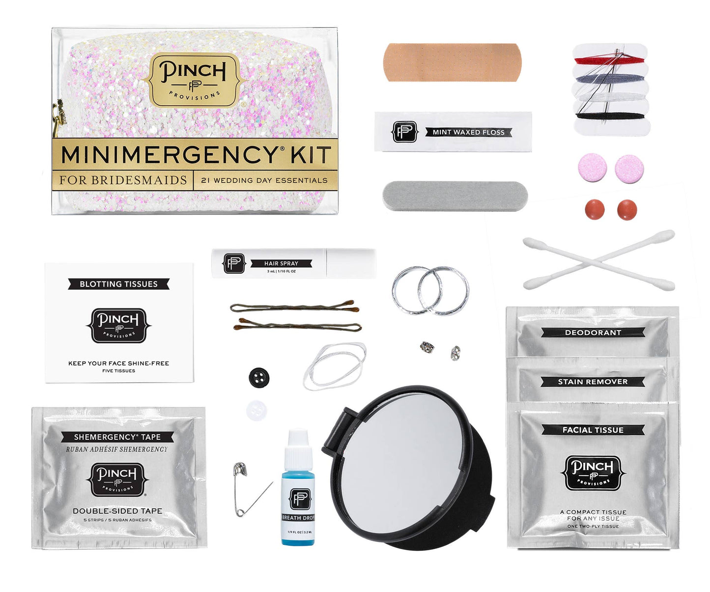 Minimergency Kit for Bridesmaids