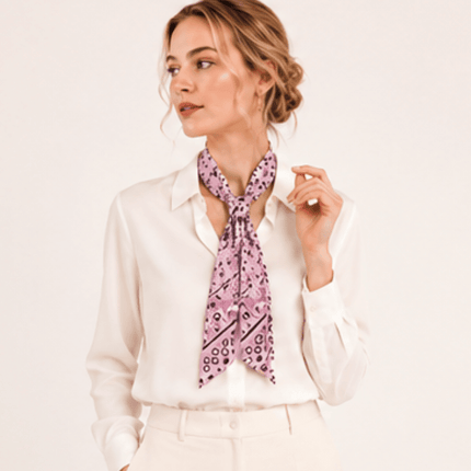 WLLS304 Bandana Skinny Scarf