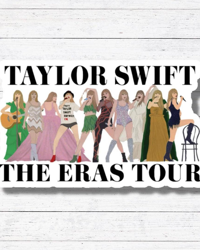 Taylor Swift 8 Sticker/Magnet: Matte Vinyl