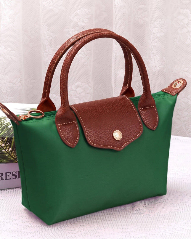 Britney Nylon Double Handle Crossbody Bag