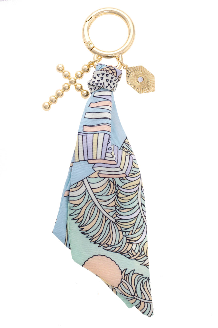 Louisa Beaded Cross Twillie Bag Charm