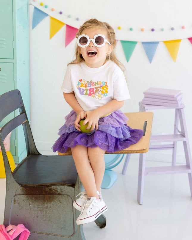 Preschool Retro Short Sleeve T-Shirt - Back To School Kids