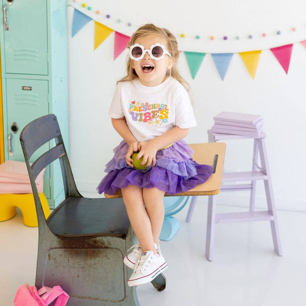 Preschool Retro Short Sleeve T-Shirt - Back To School Kids