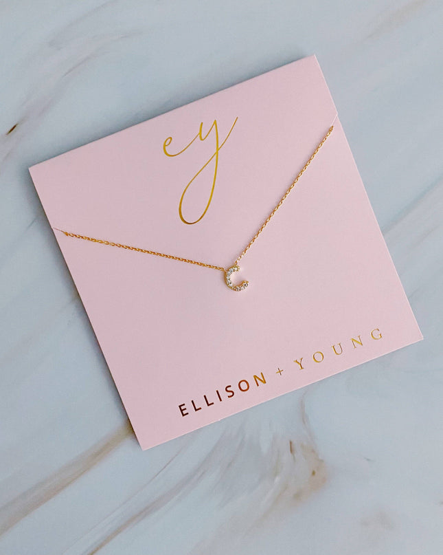 Understated Beauty Initial Necklace