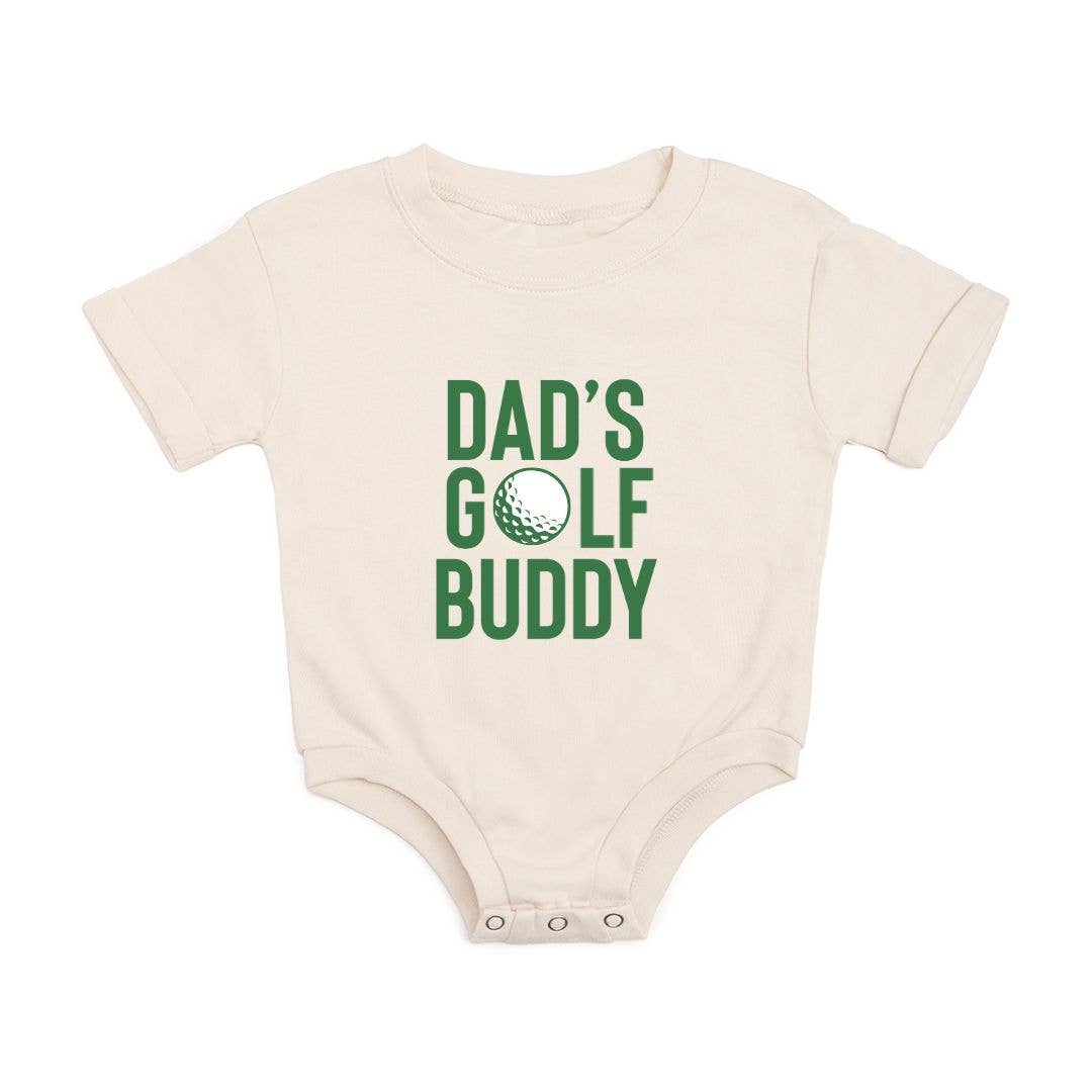 Dad's Golf Buddy Short Sleeve Romper