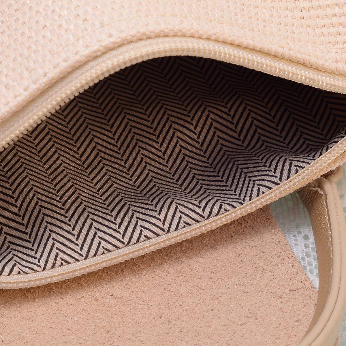 SC781 Lacey Straw Mini Crossbody Bag