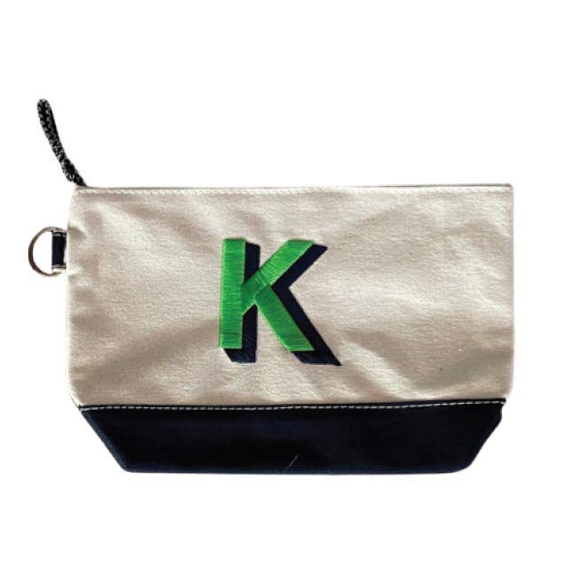 SHADOW INITIAL COSMETIC BAG