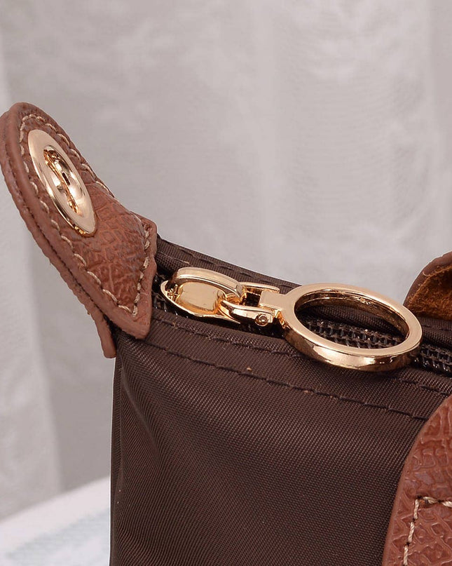 Britney Nylon Double Handle Crossbody Bag
