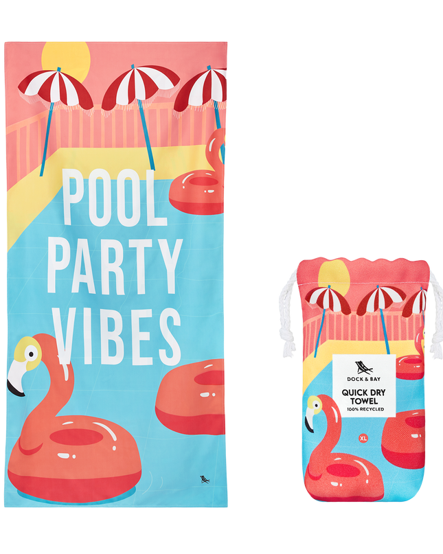 Dock & Bay Quick Dry Towels - Pool Party Vibes