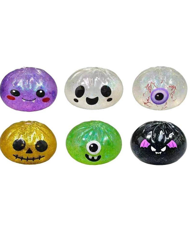 Halloween Glitter Steamed Bao Bun Dumpling Squishy Toy