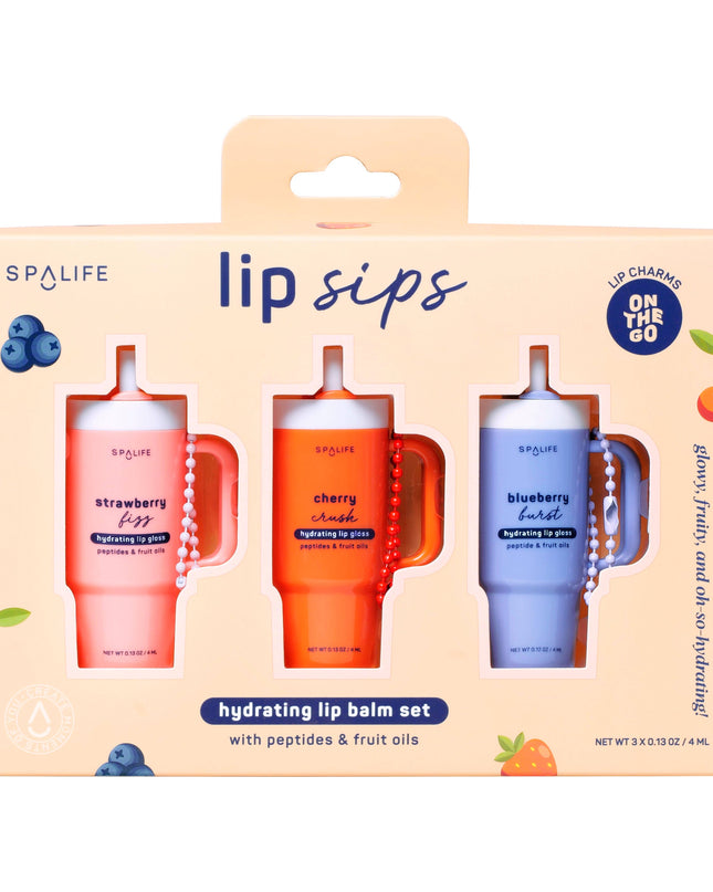Lip Sips Hydrating Lip Balm Set