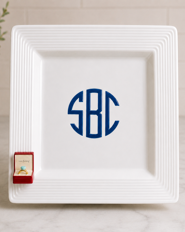 Nora Fleming Square Platter