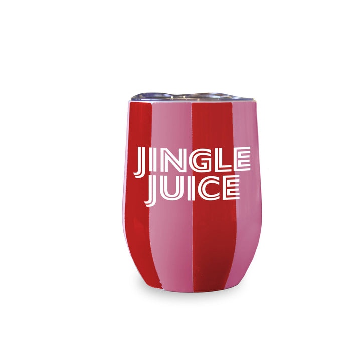 Insulated Wine Tumbler - Jingle Juice 
