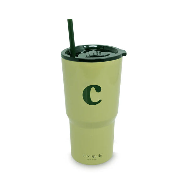 Just Mine Initial Stainless Steel Tumbler