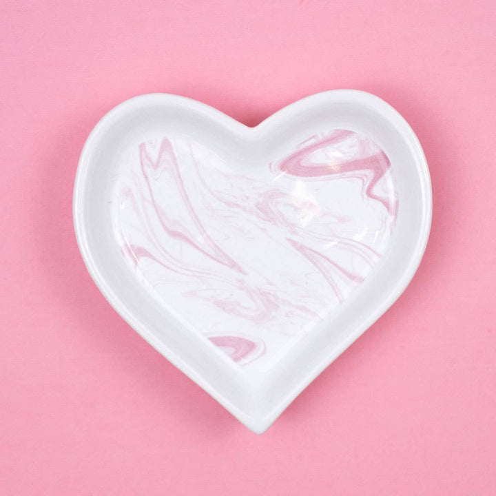 Marbled Heart Trinket Dish