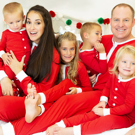 Kids Faux Flap Christmas Jammies