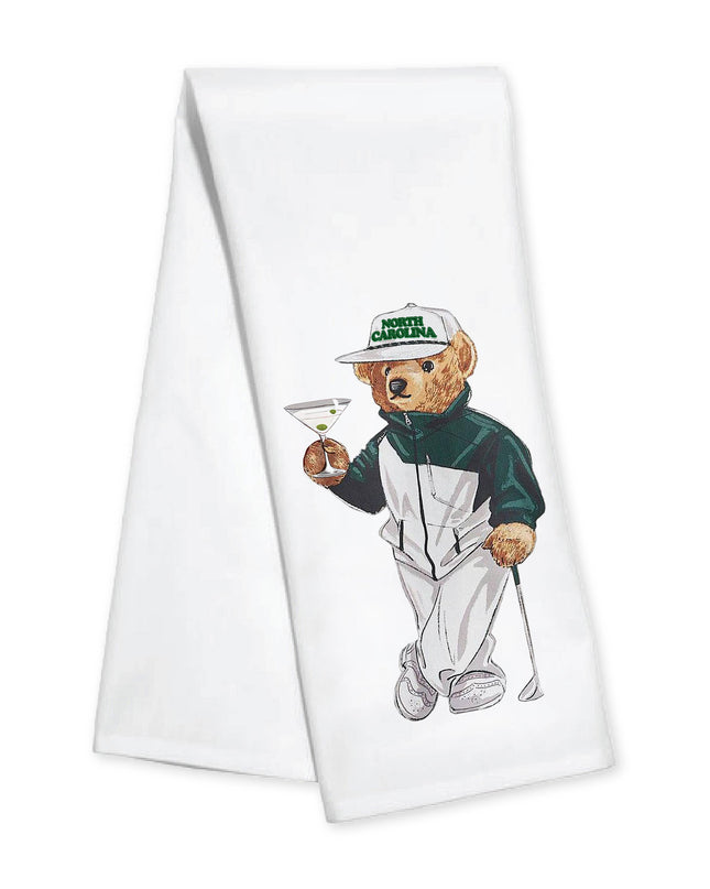 Golf Bear Kitchen Towel - Rockville Centre