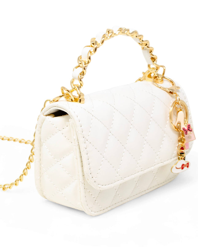 Girl's Classic Link Chain Top Handle Handbag