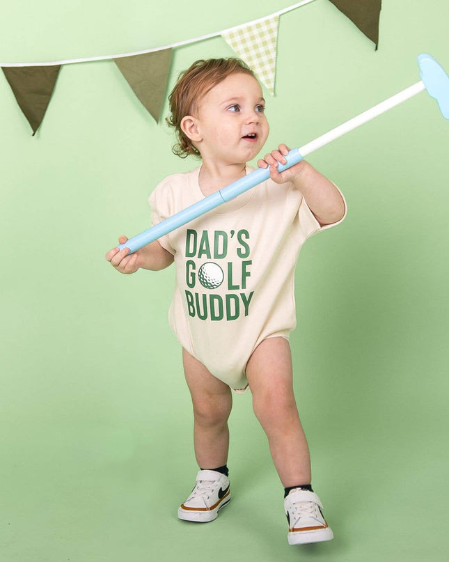 Dad's Golf Buddy Short Sleeve Romper