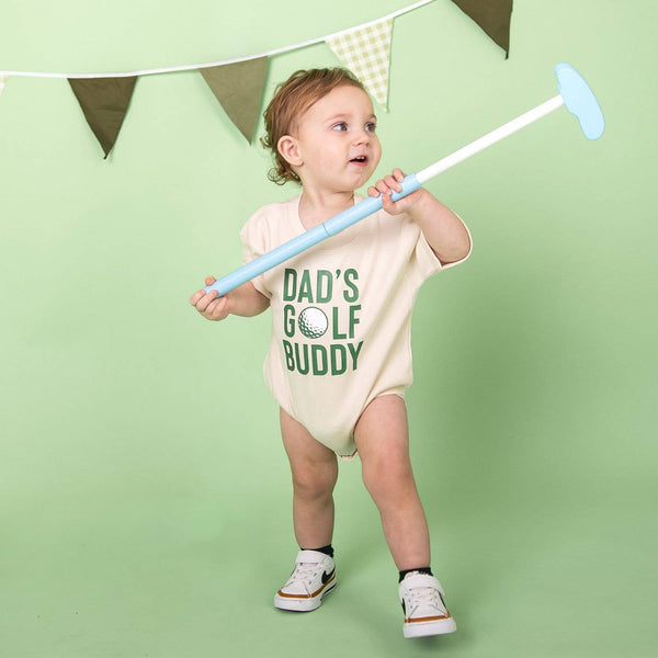 Dad's Golf Buddy Short Sleeve Romper