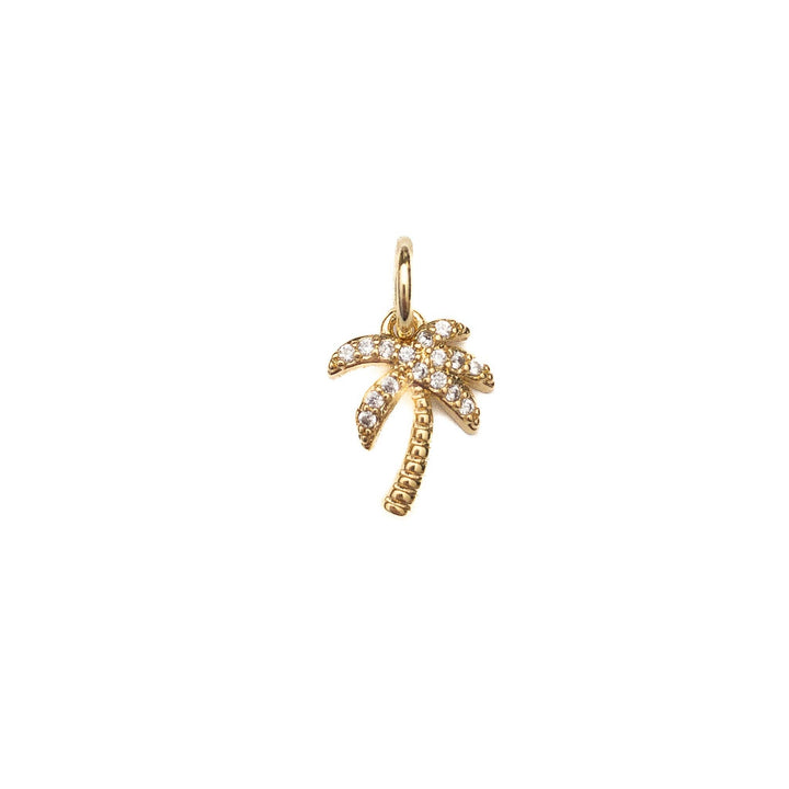 CZ Palm Tree Charm