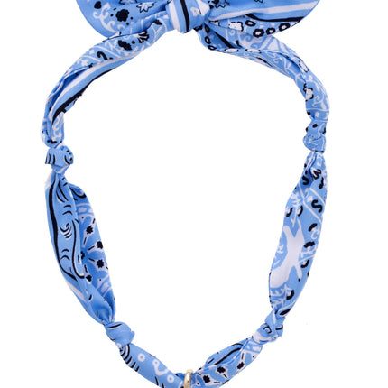 Calista Pave Compass Scarf Necklace