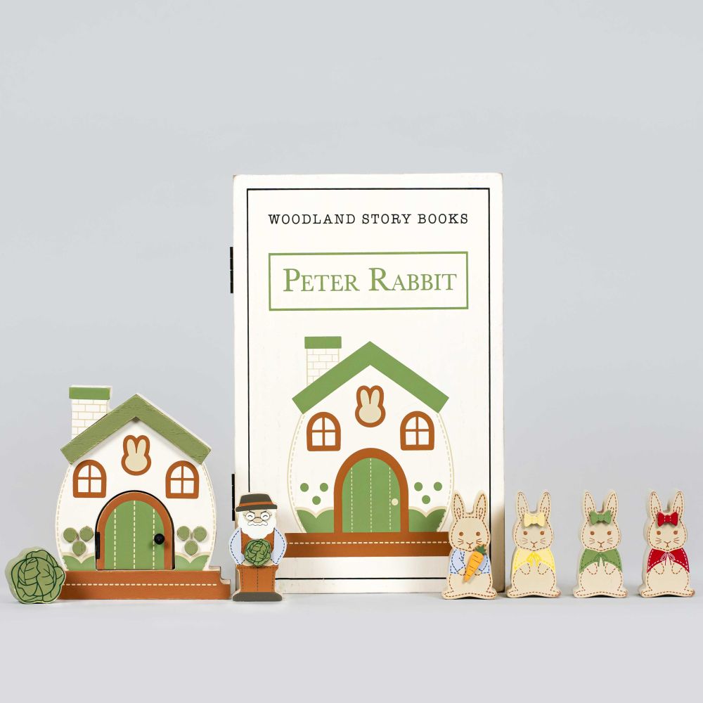 Wood Storybook - Peter Rabbit