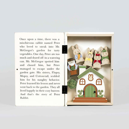 Wood Storybook - Peter Rabbit