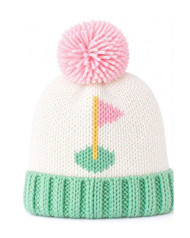 Golf Flag Bobble Hat
