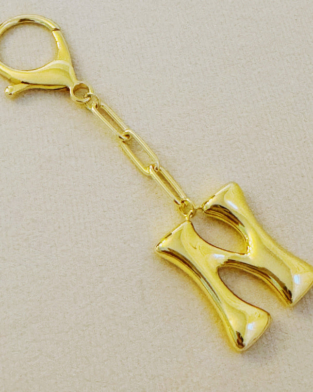 Whimsy Balloon Letter Initial Bag Charm