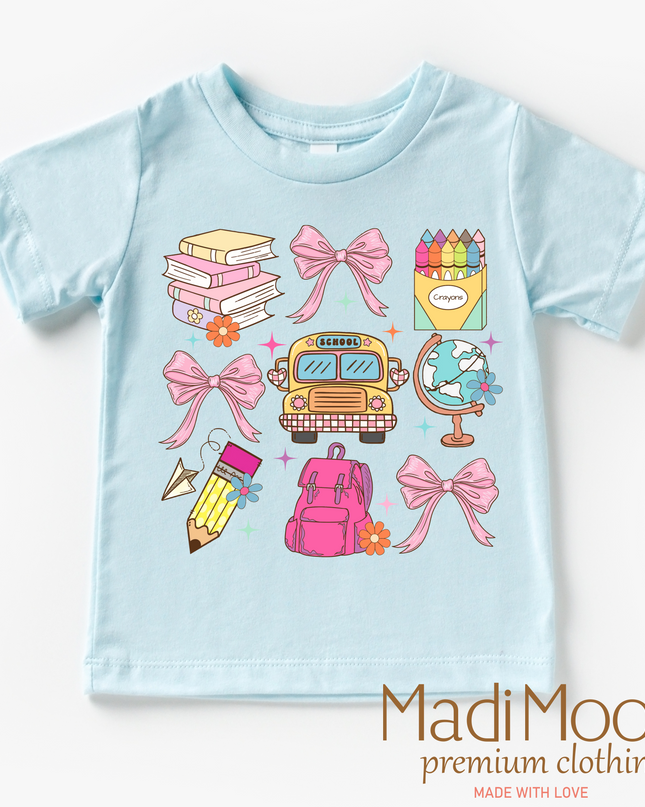 Cute Girls School Shirt - Back To School Shirt