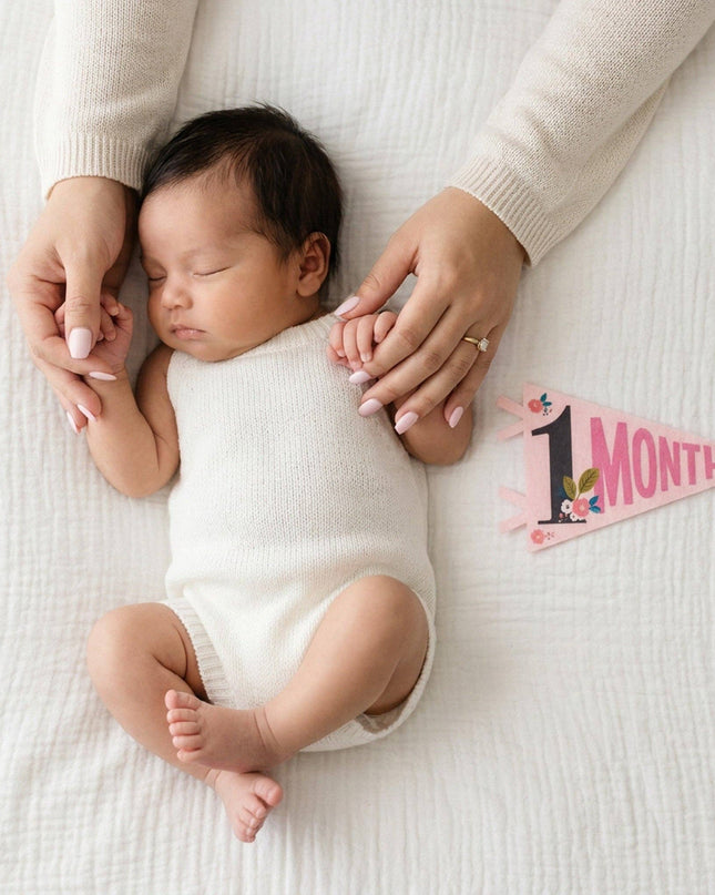 Little Artist Baby Milestone Pennant