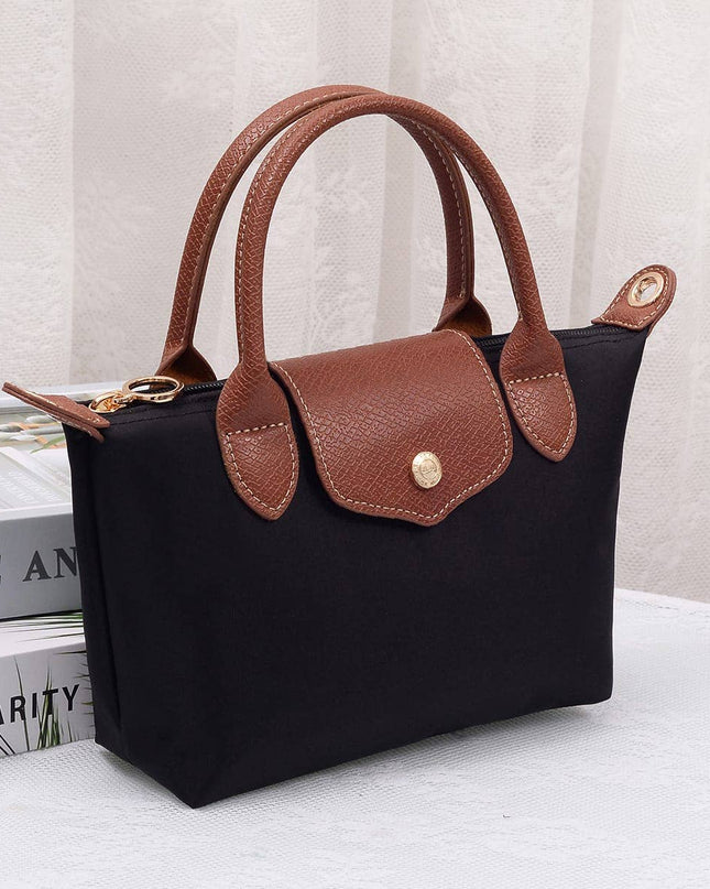 Britney Nylon Double Handle Crossbody Bag
