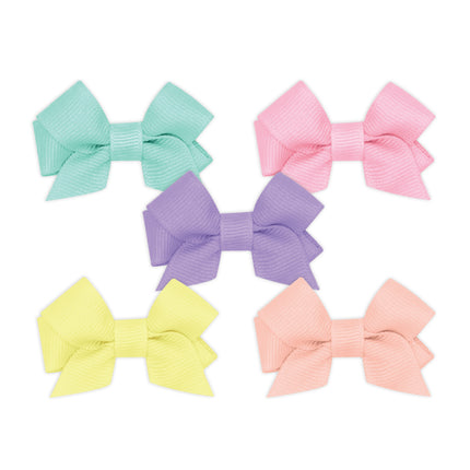 Baby Grosgrain Hair Bows - Pack of 5